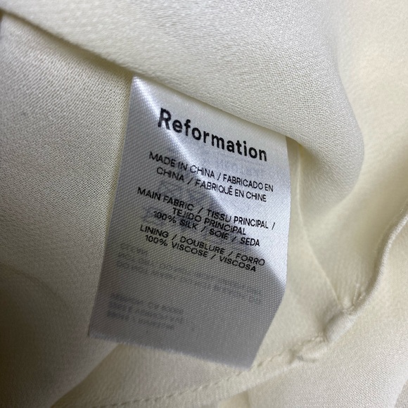 Reformation Aden Silk Dress - Picture 9 of 13